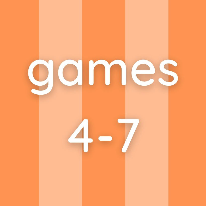 Games, ages 4-7