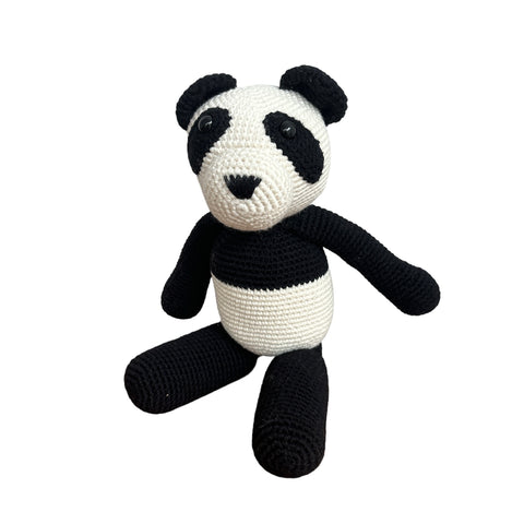 Stuffed Crocheted Panda