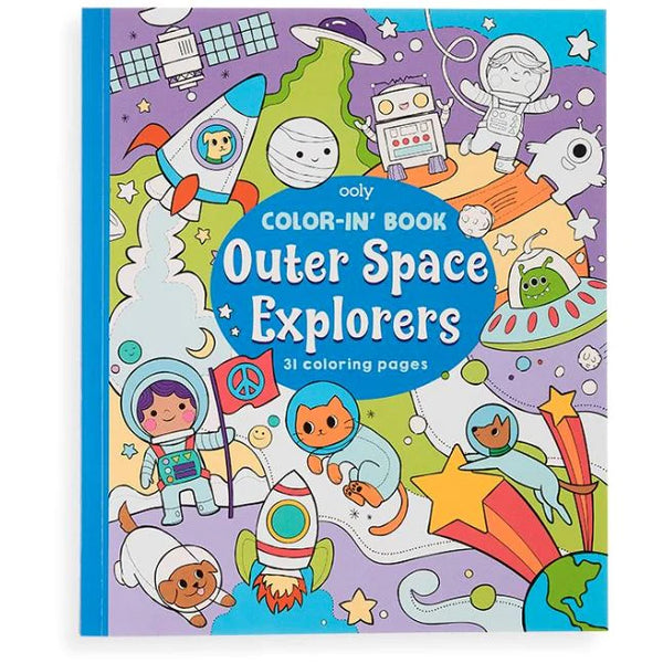 Outer Space Coloring Book