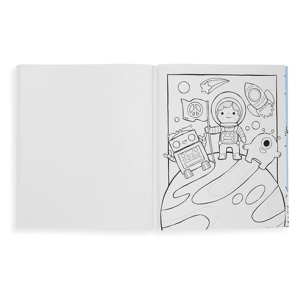 Outer Space Coloring Book