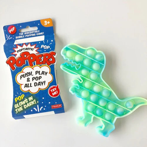 Assorted Glow in the Dark Popper Fidget Toys