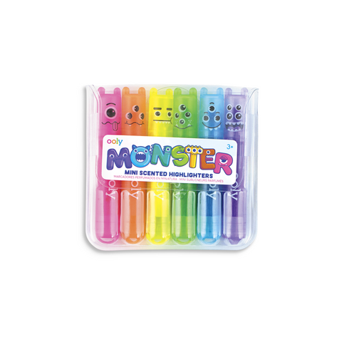 Monster Mini Scented Highlighters - Teich Toys & Gifts