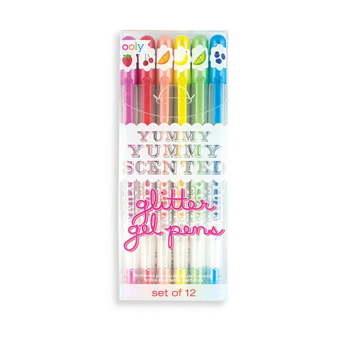 Fruit Scented Glitter Gel Pens - Teich Toys & Gifts