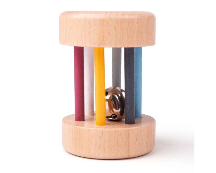 Wooden Roll Rattle - Teich Toys & Gifts