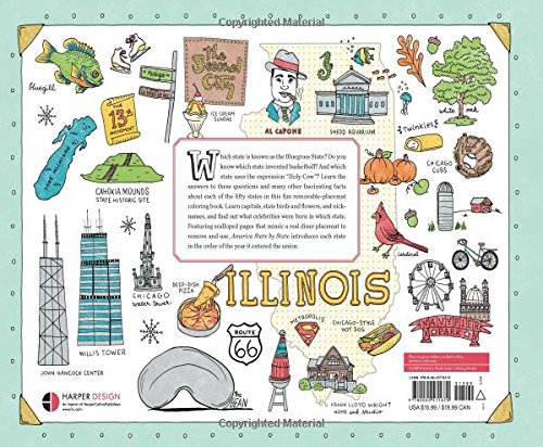 US States Coloring Placemats Book - Teich Toys & Gifts