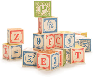 Classic ABC Blocks with Canvas Bag - Teich Toys & Gifts
