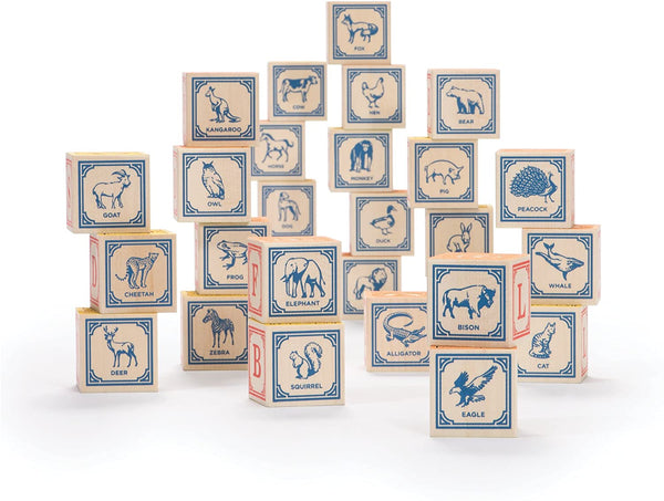 Classic ABC Blocks with Canvas Bag - Teich Toys & Gifts