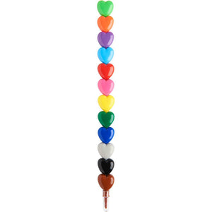 Heart Stacking Crayons - Teich Toys & Gifts