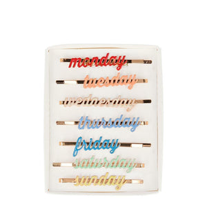 Days of the Week Hair Slides - Teich Toys & Gifts