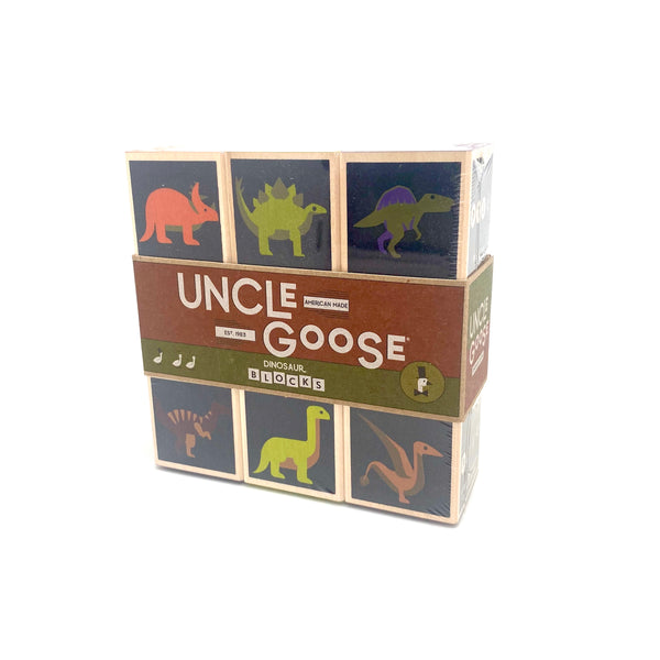 Dinosaur Wood Blocks - Teich Toys & Gifts