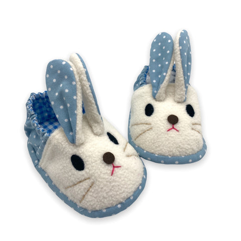 Blue Baby Bunny Slippers