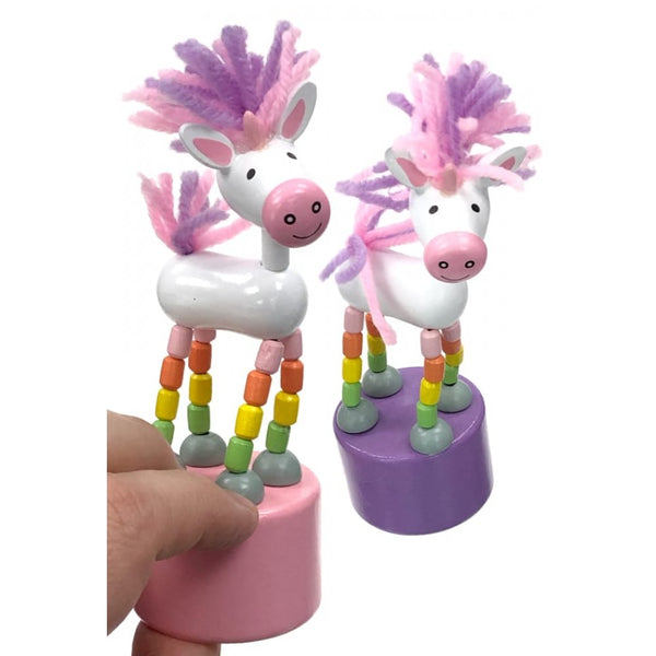 Unicorn Push Puppet - Teich Toys & Gifts