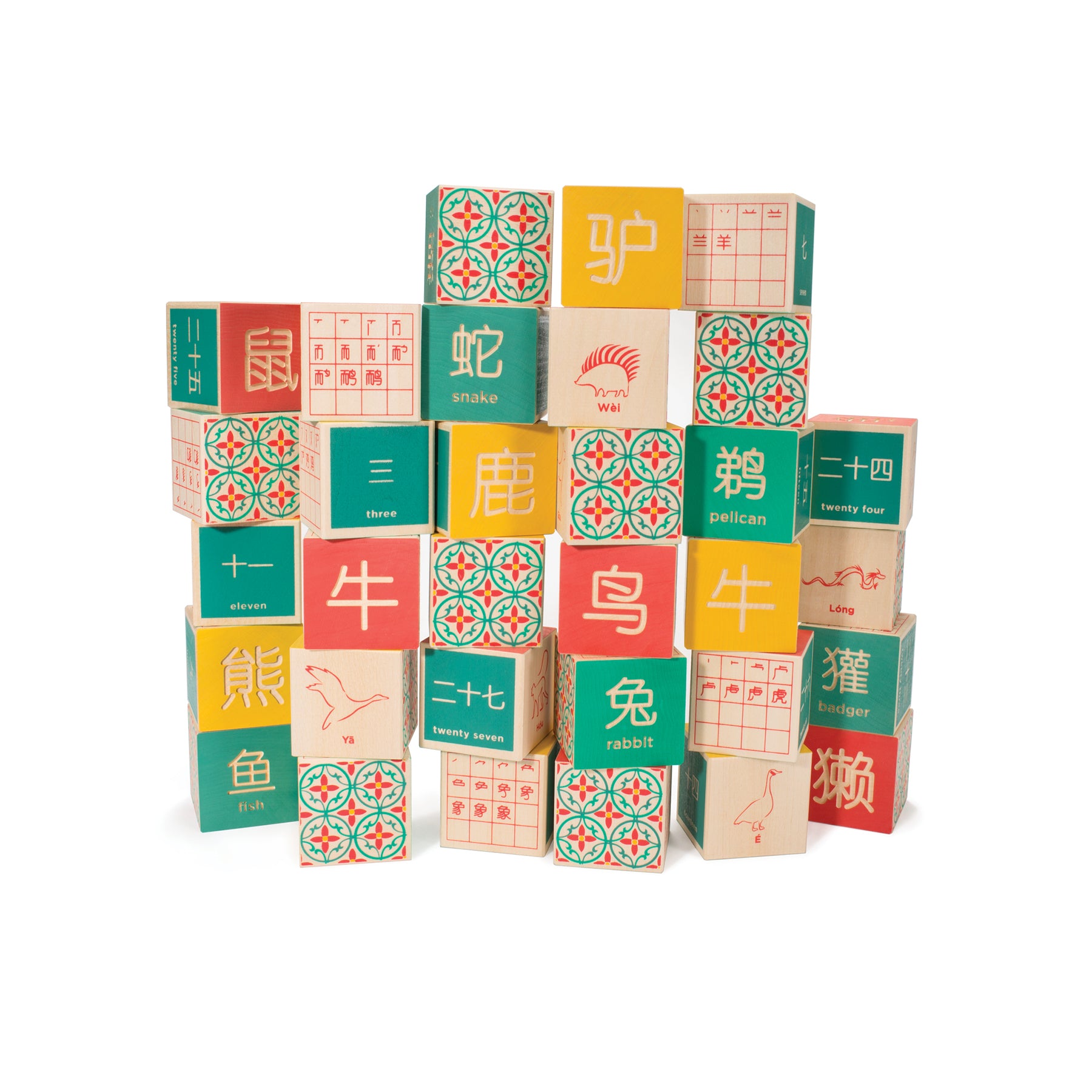 Chinese Wood Blocks Toy - Teich Toys & Gifts