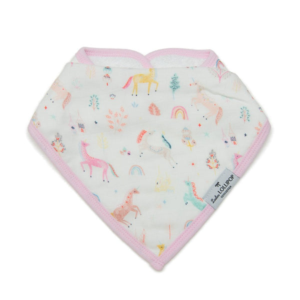 Unicorn Dream Bibs and Swaddle Set - Teich Toys & Gifts