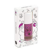 Raspberry Glitter Washable Nail Polish - Teich Toys & Gifts