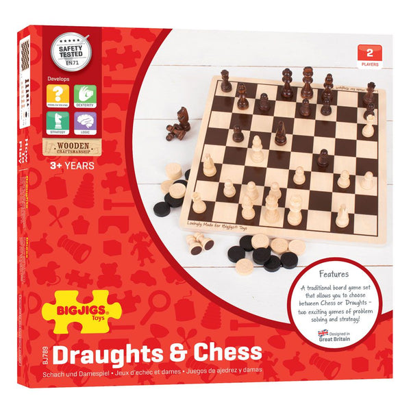 Checkers and Chess Set - Teich Toys & Gifts
