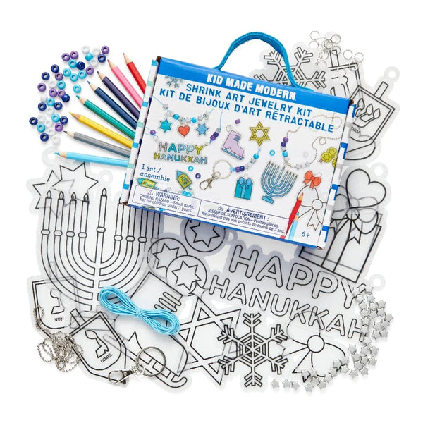 Hanukkah Shrink Art Jewelry Kit - Teich Toys & Gifts