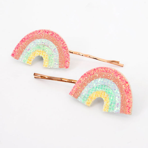 Rainbow Sparkle Hair Slides - Teich Toys & Gifts