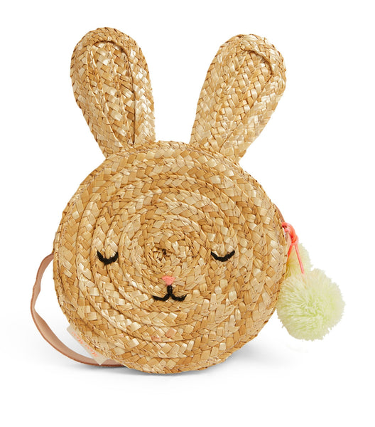 Straw Bunny Purse