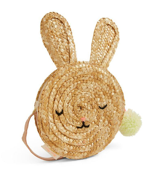 Straw Bunny Purse