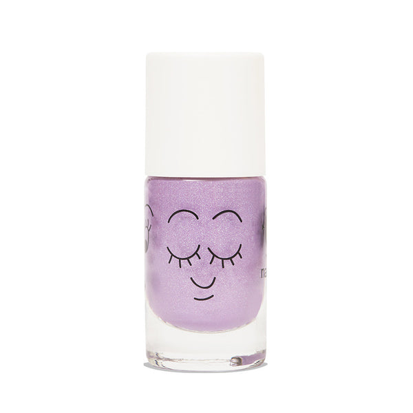 Purple Glitter Water-Based Nail Polish